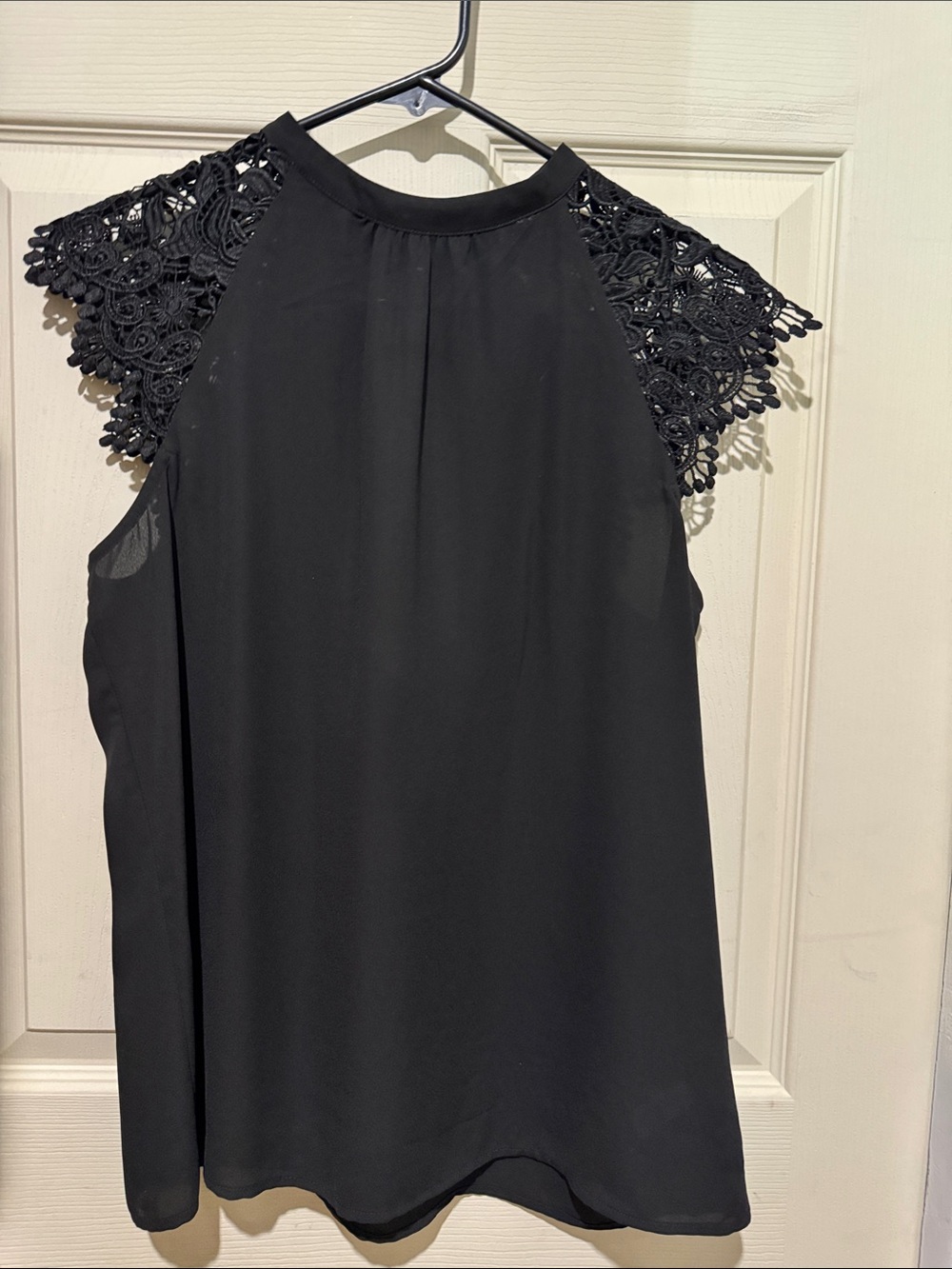 Express Black Lace Shoulder Sleeveless Camisole